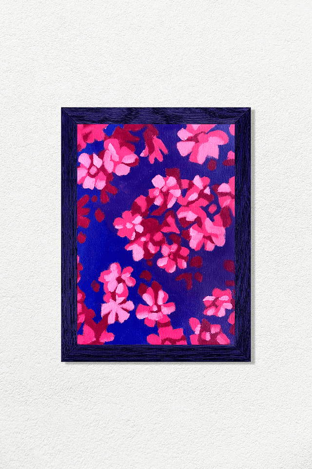 Fleurs roses