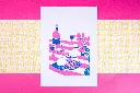 Salome-quetier-linogravure-artisanale-repas-fleuri-rose-bleu.webp