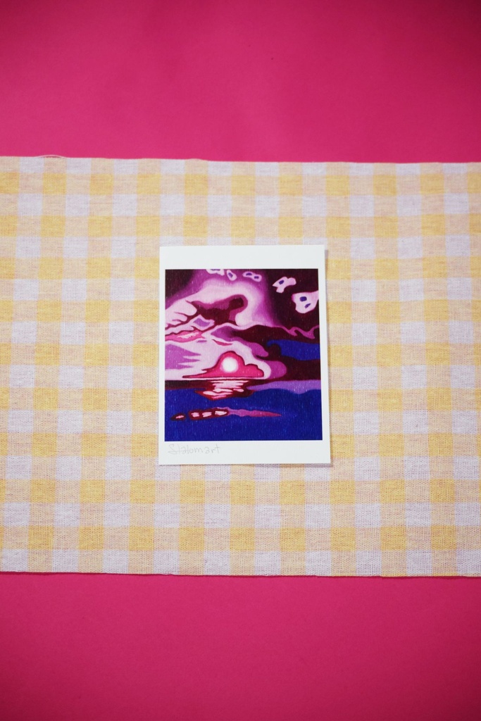 [CARTEA6B1] Carte A6 - La vie en rose