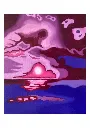 Carte A6 - La vie en rose