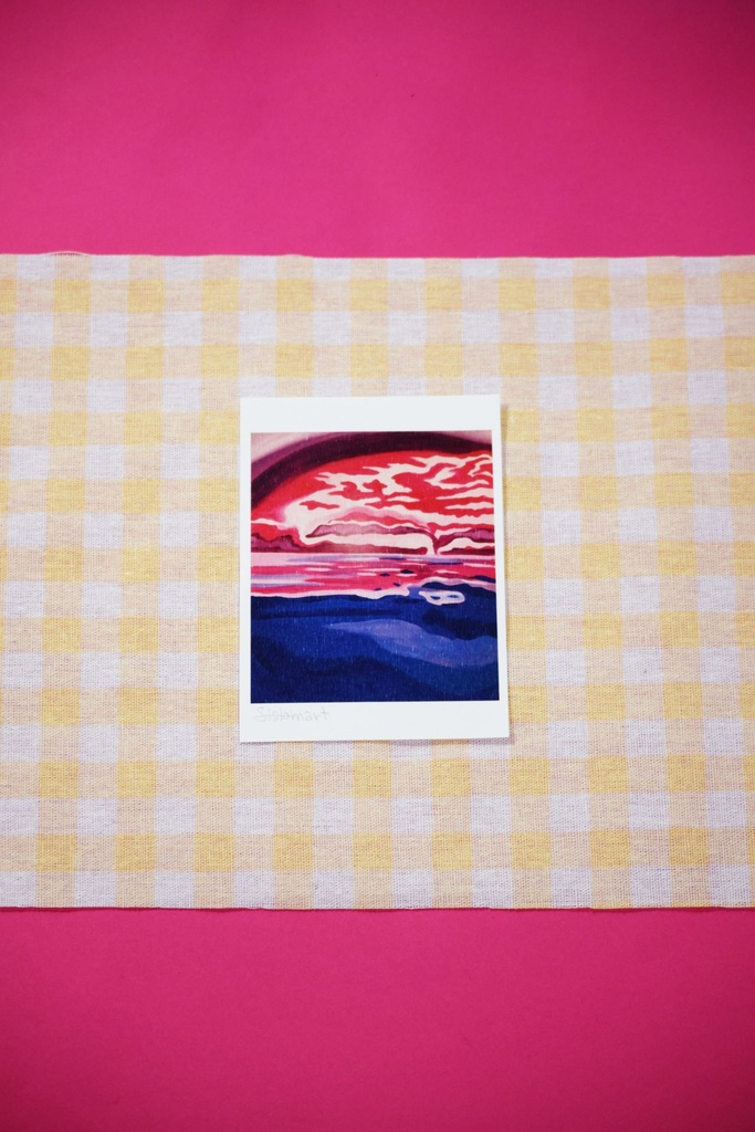 [CARTEA6B3] Carte A6 - Après la pluie n°7