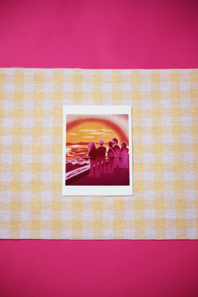 [CARTEA6B5] Carte A6 - Les amis n°2