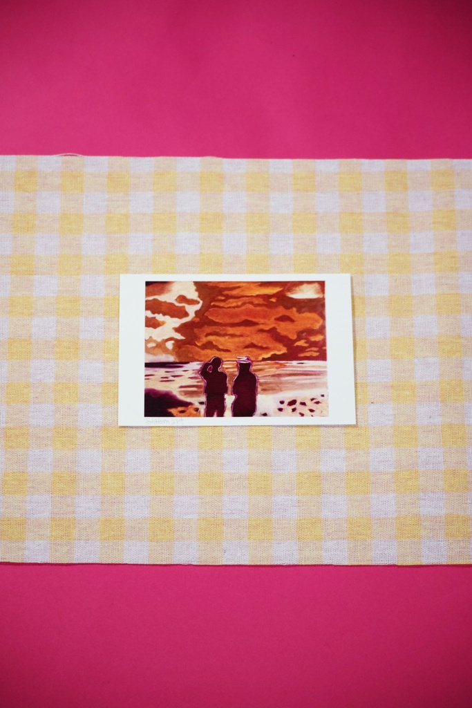 [CARTEA6B6] Carte A6 - Les amis n°1