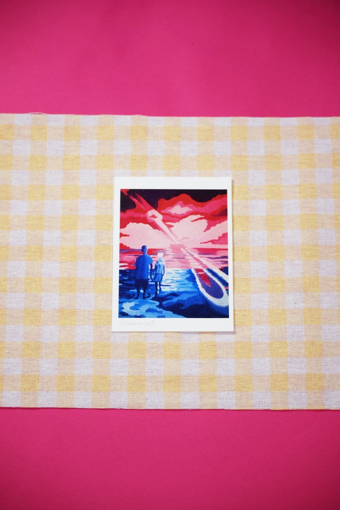 [CARTEA6B7] Carte A6 - Après la pluie n°8