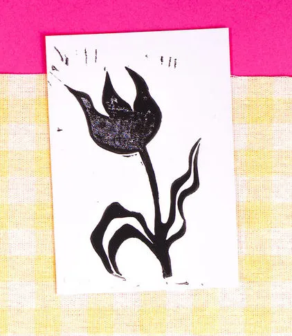Carte Lino - Tulipe