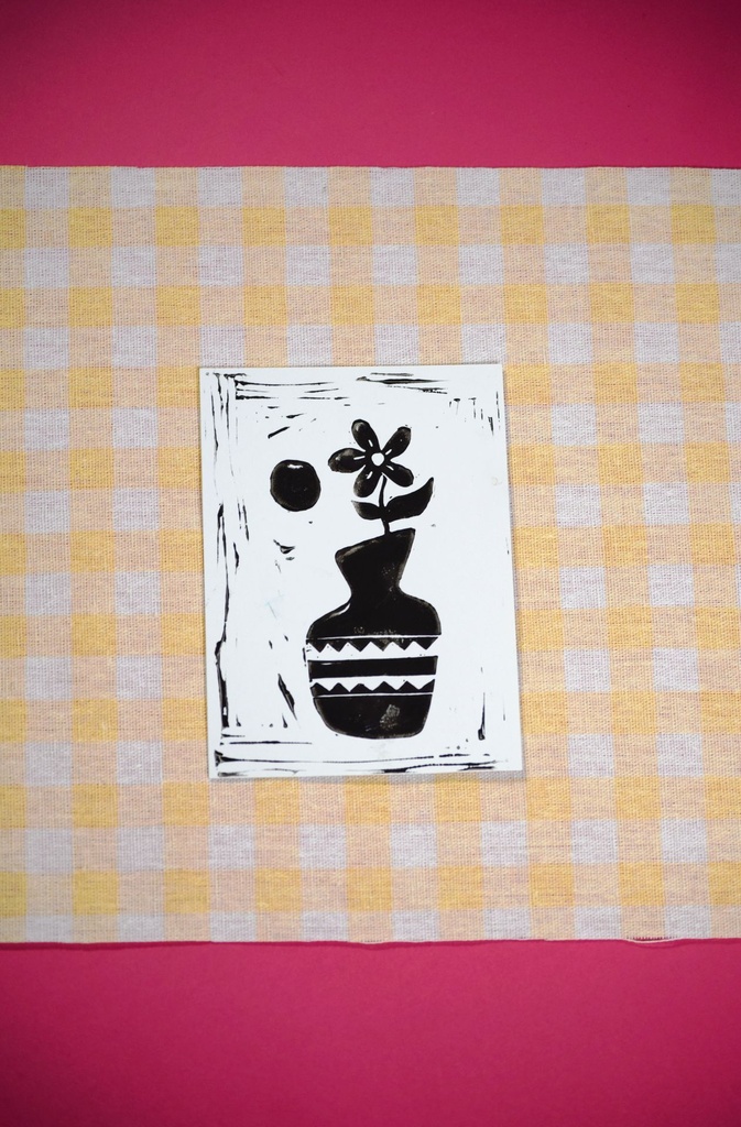 [CARTELINOB8] Carte Lino - Vase